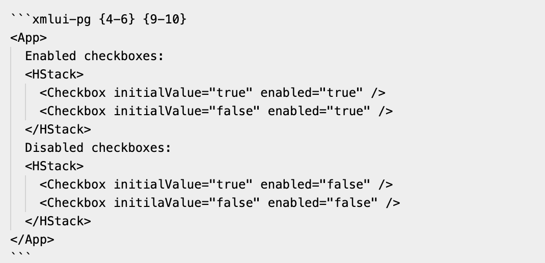 playground checkbox source